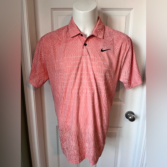 NWT Mens Nike Dri Fit Advantage Textured Golf Polo Shirt NWT Size Large - Picture 4 of 13